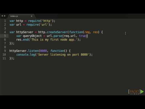 Learning Node js Creating a Simple Web Server | packtpub com