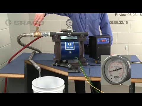 Guide: How to start and adjust the Graco Husky 1050e pump