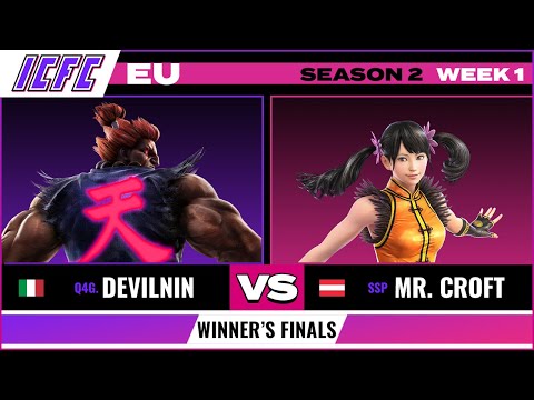 Q4G. Devilnin (Akuma) vs SSP Mr. Croft (Xiaoyu) ICFC EU: Season 3 Week 1 - Winners Finals