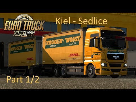 ETS2 1.28 ProMods 2.18 MAN TGX Kiel - Siedlce Part 1/2