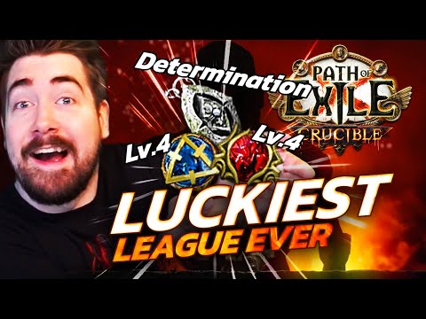 Crucible is my LUCKIEST League EVER!