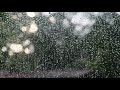Raindrops on the window / Relaxing sound for a peaceful sleep