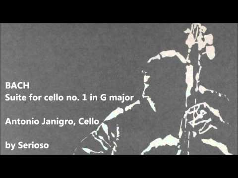 bach,cello suite no 1, janigro