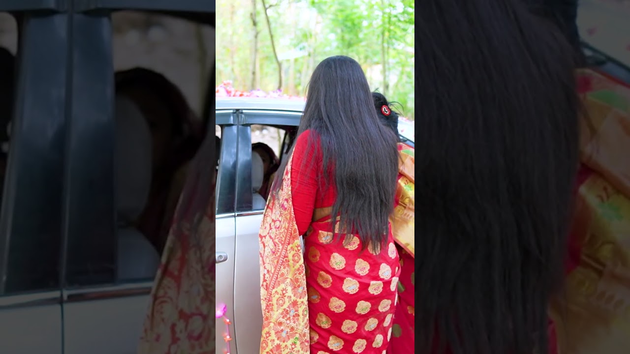 কন্যা বিদায় বেলা বরের কি হাল না দেখলে টোটাল ই মিস😜 #shortvideo