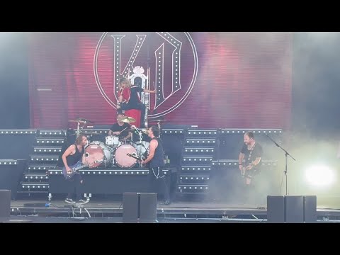 Kissin' Dynamite - I Will Be King - Vallamand, Rock the Lakes Festival Aug. 23