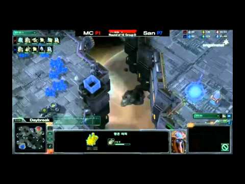 [SC2-FR] OSL RO16 Jour 3 Group D - MC (P) vs San (P)