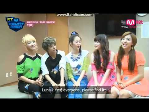 120621 - f(x) Back Stage @ RT M! Countdown [eng]