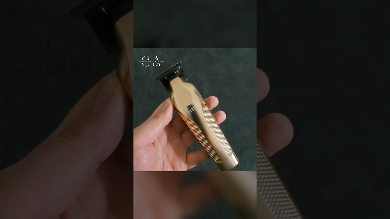 Tondeuse à cheveux professionnelle à lame de métallurgie video thumbnail