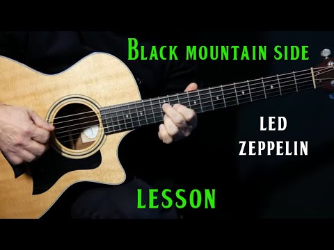 how to play "Black Mountain Side" on guitar by Led Zeppelin | guitar lesson tutorial