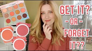 COLOURPOP SPRING 2019 | SWEET TALK PALETTE + BLUSHES | REVIEW &amp; TUTORIALS