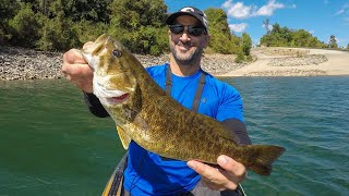 Early Fall Jerkbait Fishing For Hungry Smallmouth Bass!!!