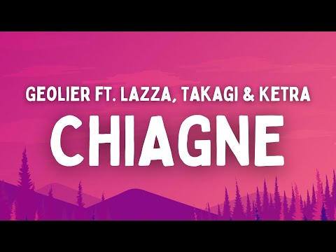 Geolier ft. Lazza, Takagi & Ketra - CHIAGNE (Testo/Lyrics)
