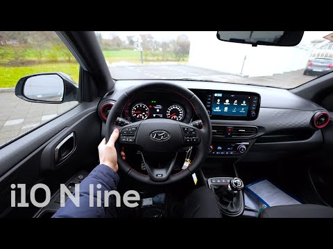 New Hyundai i10 N-Line 2021 Test Drive Review POV