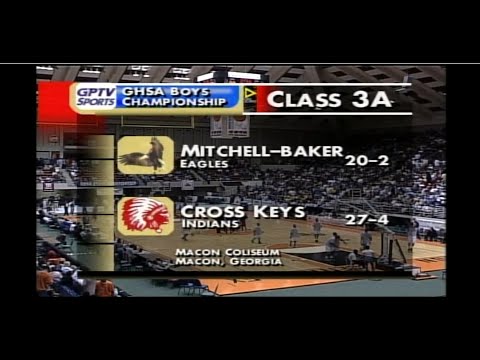 2002 3A Boys Basketball State Championship: Cross Keys vs. Mitchell-Baker
