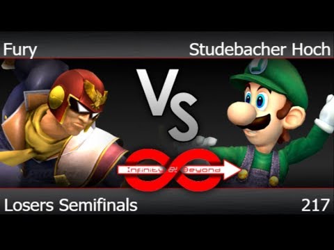 IaB! 217 - Fury (C Falcon) vs TLOC | Studebacher Hoch (Luigi) Losers Semifinals - PM