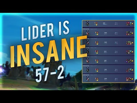 MASTER TIER with 97% WIN RATE (57-2) - MECHANICAL GOD LIDER | Midbeast Review