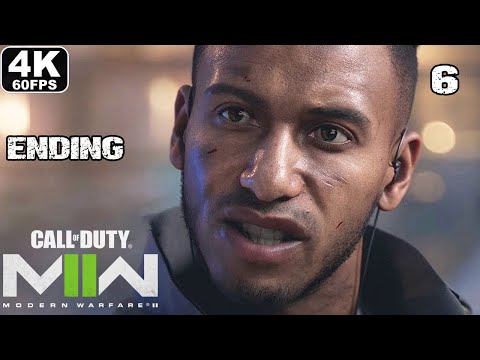 CALL OF DUTY MODERN WARFARE 2 ENDING Gameplay Walkthrough Part 6 Campaign [4K 60FPS] - No Commentary