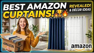 10 Best Curtains on Amazon 2026 | Blackout, Sheer & Living Room Curtains (Top Picks!)