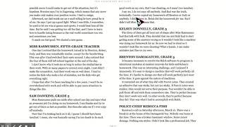 Ch 7 Homework Machine Reading