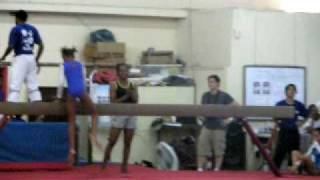 preview picture of video 'Avery on Beam - USAG Level 5 - June 2010'