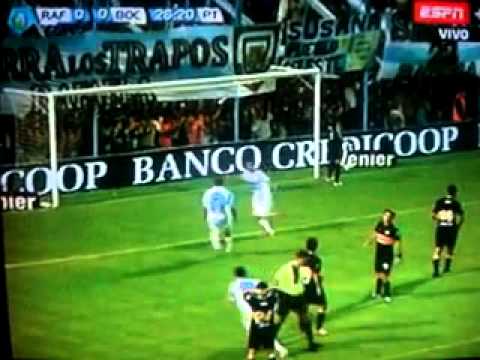Gol de Juan Eluchans - Atlético Rafaela vs Boca Juniors 1-1 Torneo Final 2013 [10/03/2013] Fecha 5