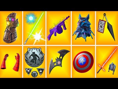 Evolution of ALL Mythic Weapons & Items (Fortnite Chapter 1 - Chapter 4)