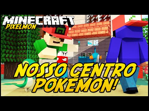 Minecraft: Liga dos Lendários - CENTRO POKÉMON! #3