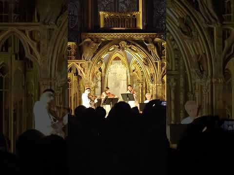 Classic music at Saint Chapelle Paris #france #paris #classicalmusic