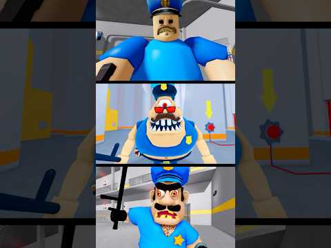 Roblox POLICE Obby Jumpscares BARRY PRISON RUN vs MR. STINKY'S PRISON vs BRUNO'S FAMILY PRISON RUN