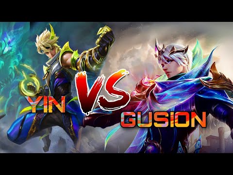 Global Yin vs Global GUSION Custom ✅☯️ [TRUE DAMAGE ITEMS]
