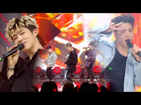 "EXCITING" iKON - B-DAY (bees) @ popular song Inkigayo 20170625