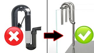 Upgrading Fluval's HORRIBLE Lily Pipes with LANDEN's SS Lily Pipes!