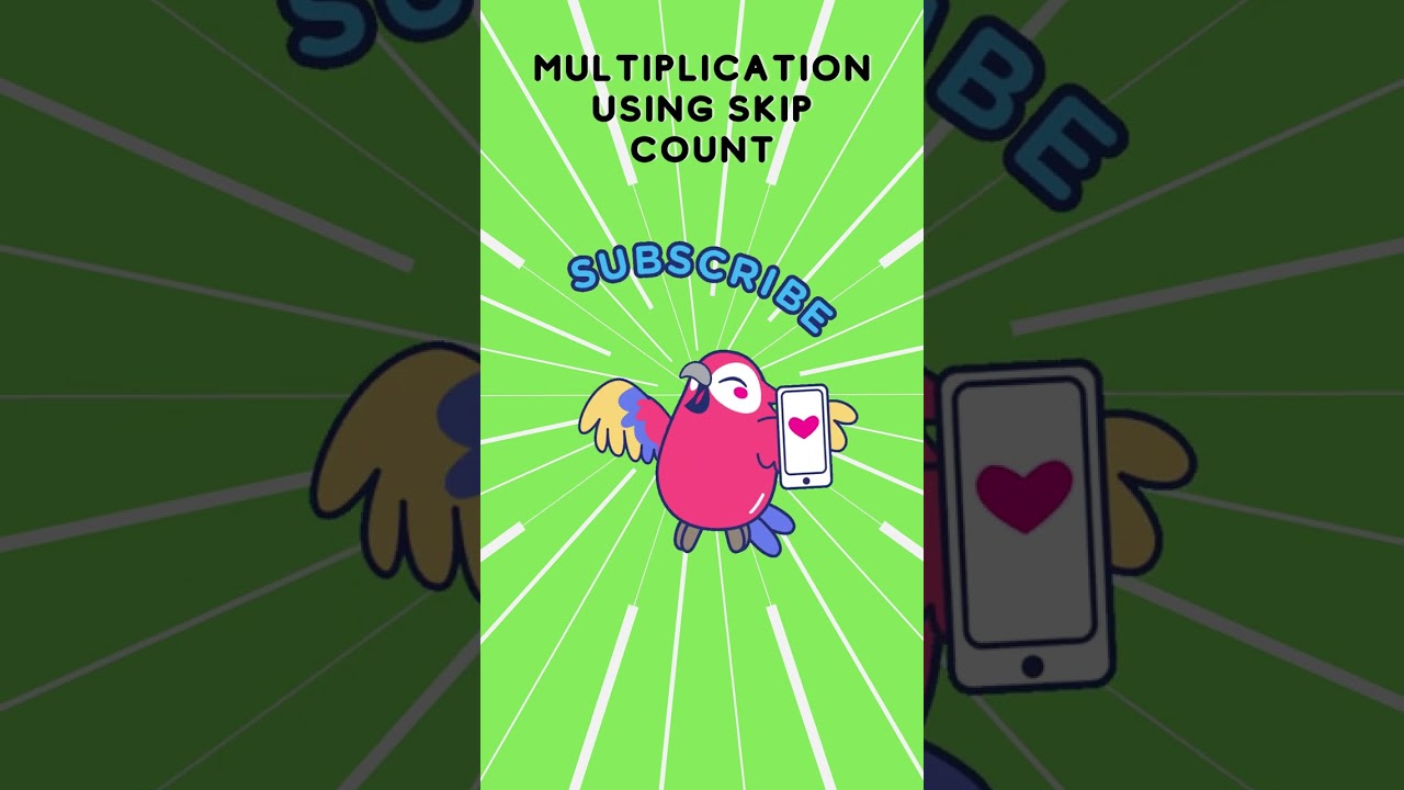 Multiplication using skip count #shorts #mathworksheets