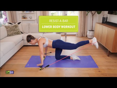 GoFit Resist-a-Bar - Unterkörpertraining (14 Min.)