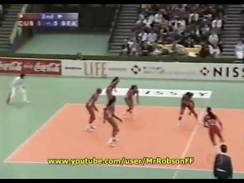 Brasil x Cuba - Semifinal Mundial 1998
