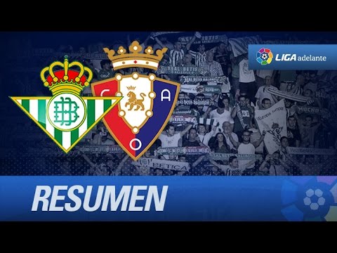 Resumen de Real Betis (3-0) Osasuna
