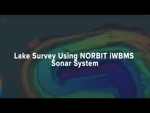 Lake Survey Using NORBIT iWBMS Sonar System