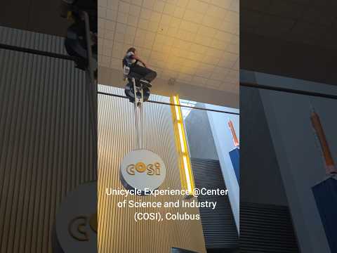 Unicycle at COSI, Columbus