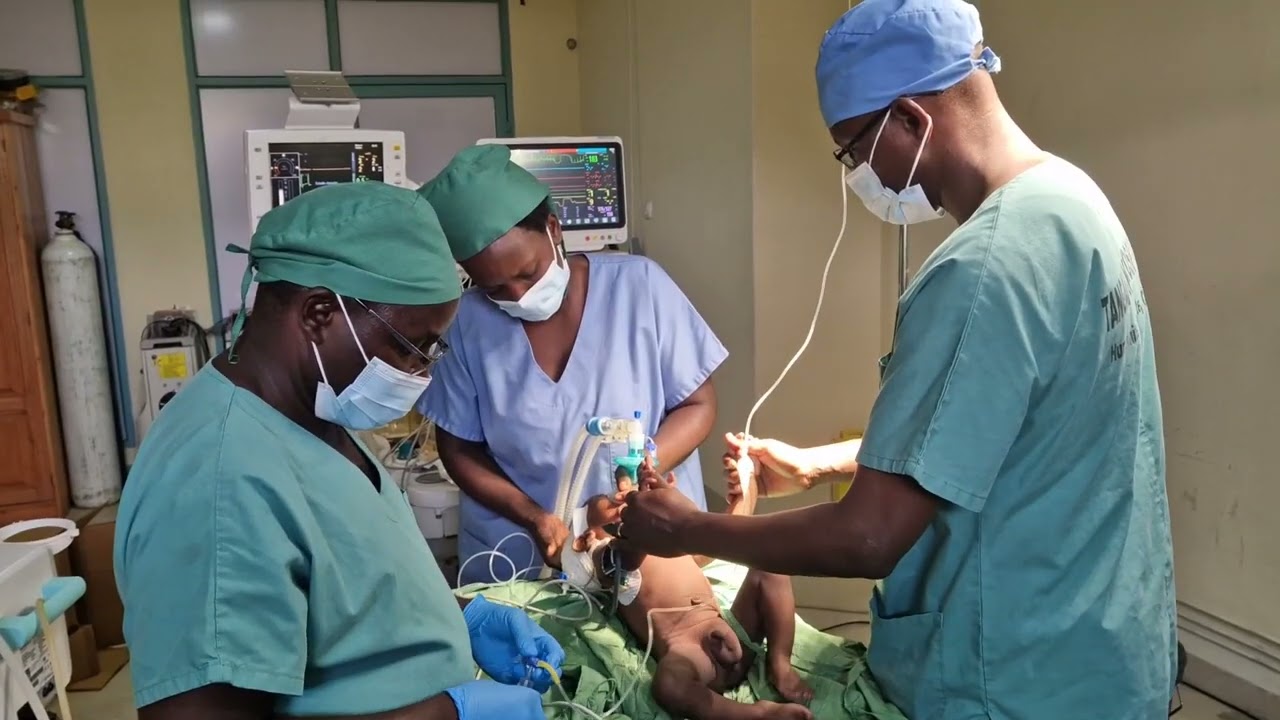 Reportage du Dr Willocx - un hôpital en developpement