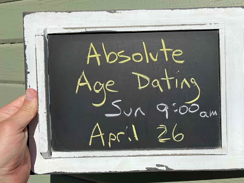 ‘Nick From Home’ Livestream #30 - Absolute Age Dating