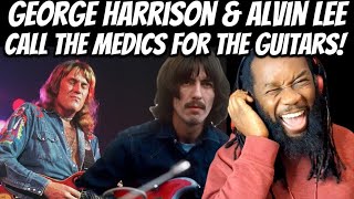 ALVIN LEE The bluest blue REACTION Ft GEORGE HARRISON - The guitars were bleeding their hearts out!