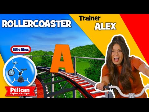 Learn Your ABCs on This THRILLING Ride! 🎢 | Pelican Bikes Ride | Little Tikes