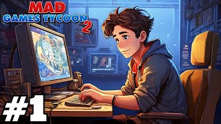 KENDİ OYUN ŞİRKETİMİ KURDUM / Mad Games Tycoon 2 Türkçe Oynanış 2025 - Bölüm 1