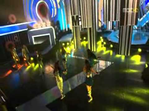 4Minute + 2PM - Dance Break at MBC Music Core (090711)