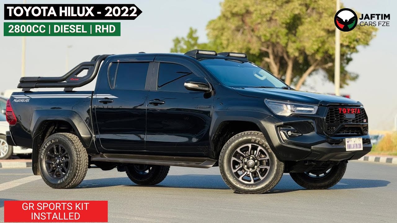 Toyota Hilux GR BODY KIT INSTALLED | POWER SEATS | 2.8L DIESEL | AUTOMATIC TRANSMISSION | LEATHER SEATS | video