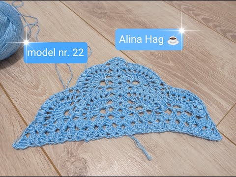 crosetam Pas cu Pas (model nr. 22) pentru SALURI