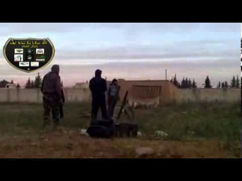 استهداف مواقع للنظام من قبل الجيش الحر في مدينة دمشق في محافظة دمشق