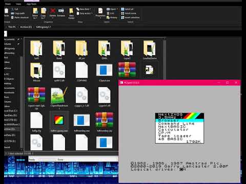 ZX Spectrum Next - Running CSpect emulator with the latest distro on Windows PC