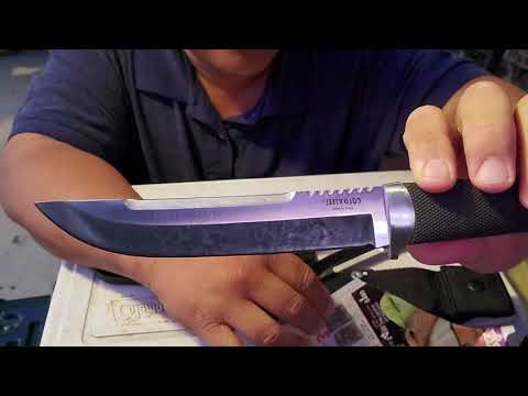 Cold Steel San Mai III Outdoorsman VG10 vs VG1