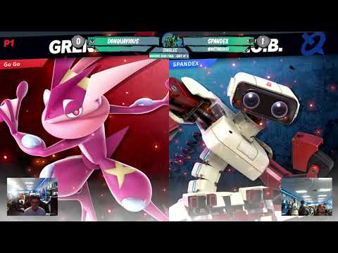 Stick Drift | Donquavious (Greninja) vs Spandex (R.O.B.) Pools